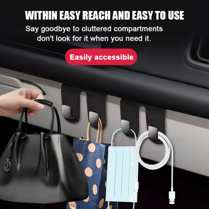 Premium Leather Glove Box Hook