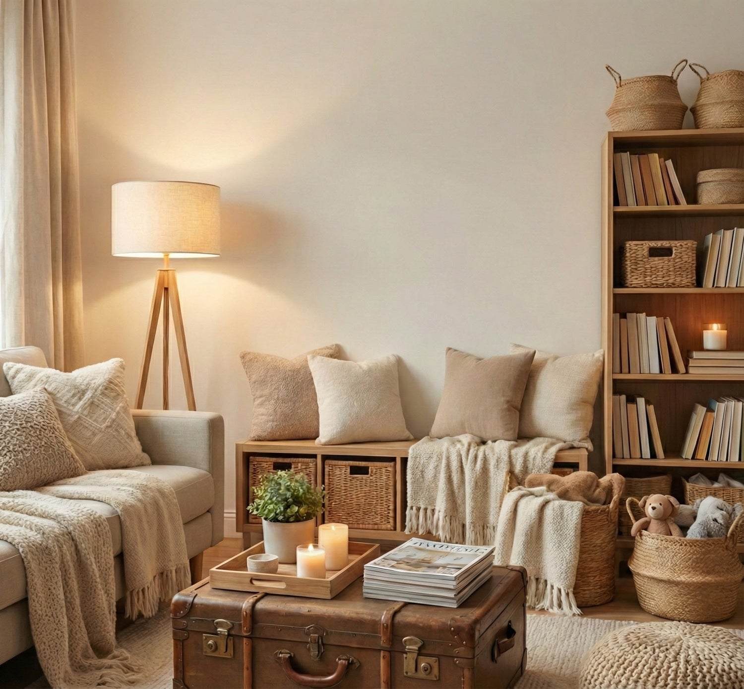 How to Create a Cozy & Organized Home on a Budget