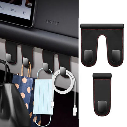 Premium Leather Glove Box Hook