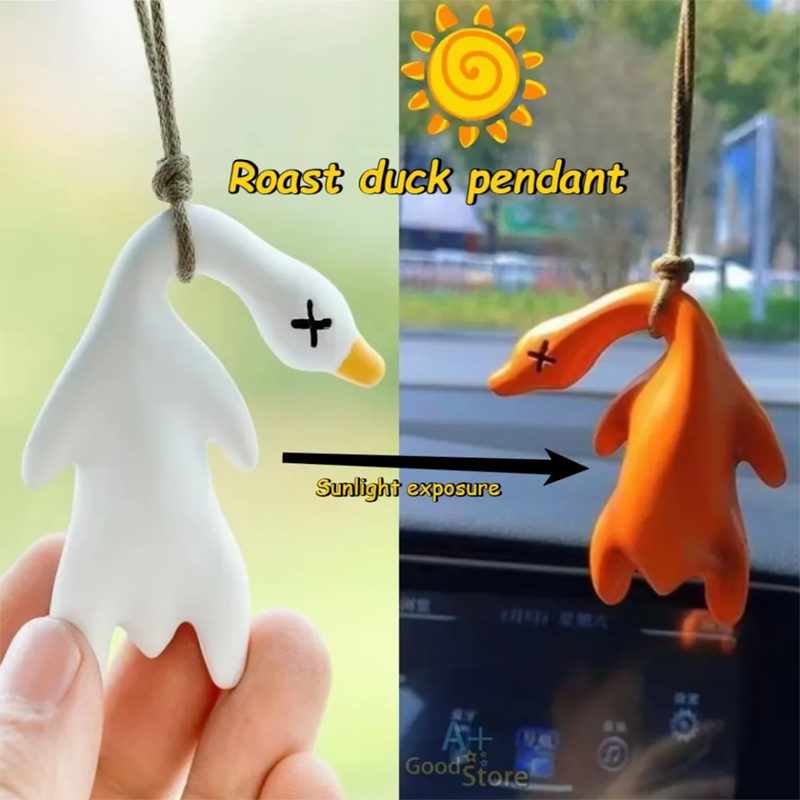 UV Color-Changing Roast Duck Pendant