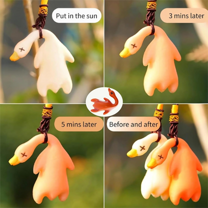 UV Color-Changing Roast Duck Pendant