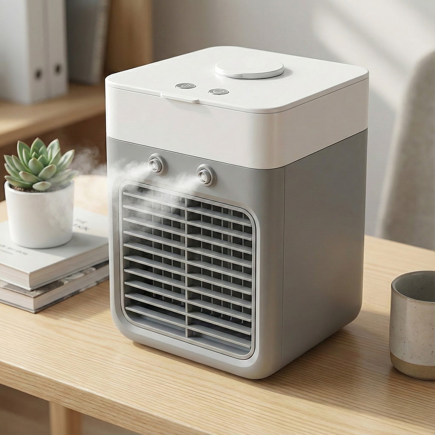 Mini Air Conditioner – Portable 3-in-1 Cooling Fan & Humidifier
